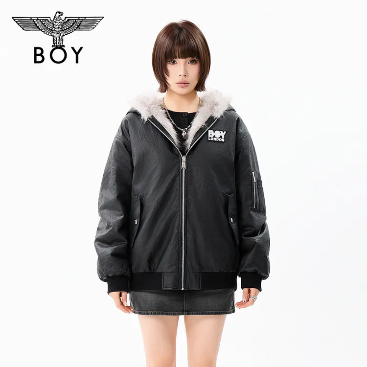 BOYLONDON男女同款潮牌短款外套2025年冬新款外套外套N23907