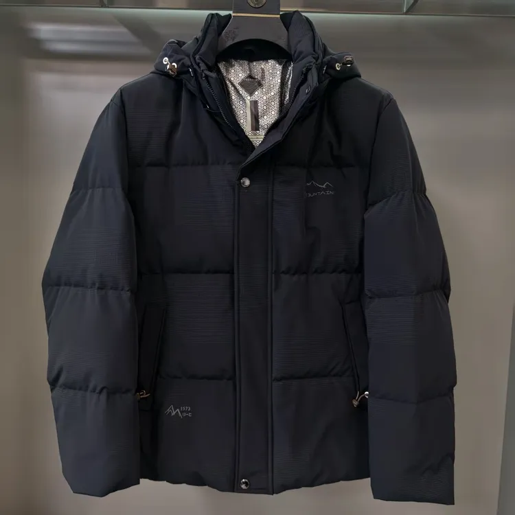 8828男士冬季连帽可脱卸厚款羽绒服(TLL)