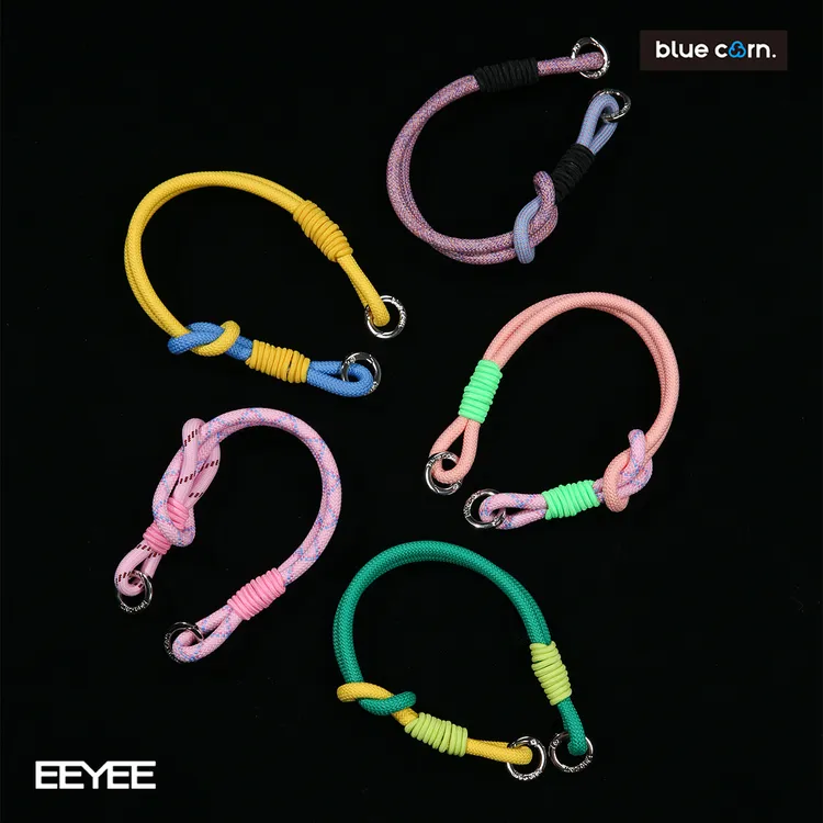 Bluecorn原创款双挂拼接二合一可拆卸腕带通用户外防丢手机挂绳