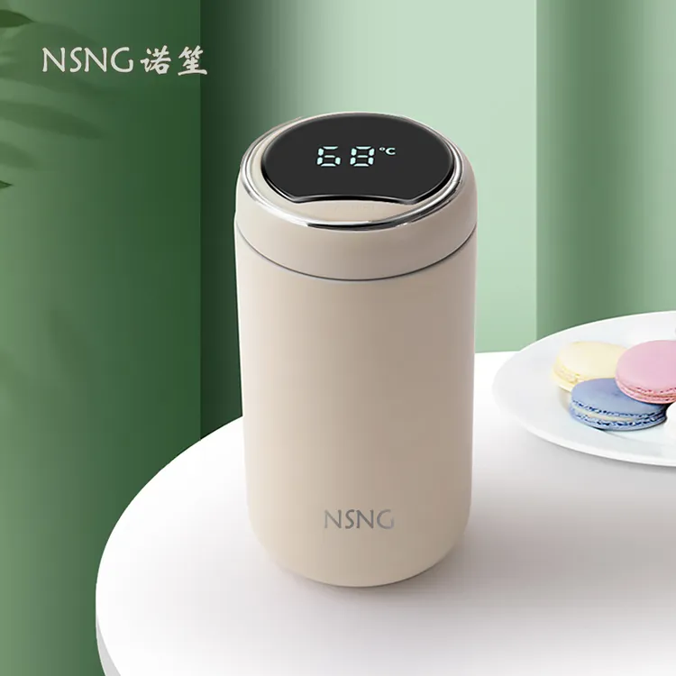 NSNG智能保温杯女生高颜值316不锈钢学生小巧便携迷你口袋水杯子