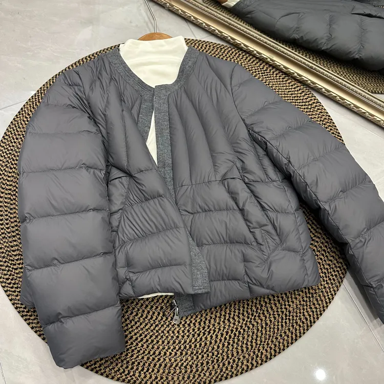 IVIO&CO小香冬季新品羽绒服2025极简轻奢短款时尚气质保暖外套