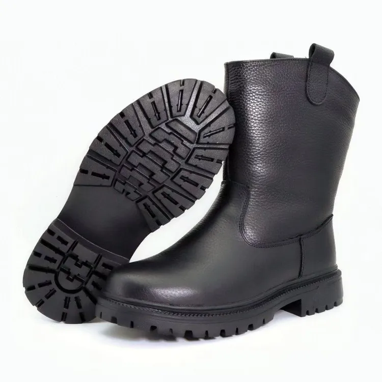 527皮毛一体高帮皮靴冬季