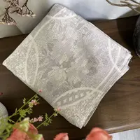 【直角】银花映雪-浅灰色罗布麻睡单200*230cm