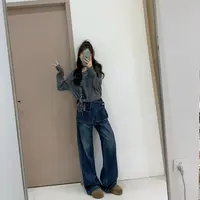 椿·予静【9006】配丝巾款小衫