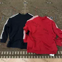 XMM【三条杠潮牌卫衣】时尚百搭潮流显瘦洋气宽松休闲秋季新款G7985