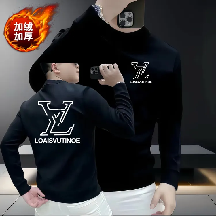 同款【大哥的女人】男士圆领长袖重磅卫衣时尚印花百搭休闲潮流套头