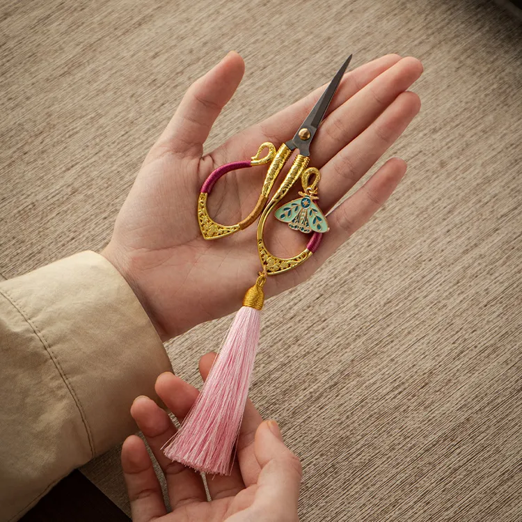 茶叶袋小剪刀剪袋茶剪刀家用专用剪刀茶道高档精致网红茶具配件