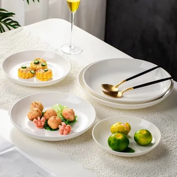 【11号链接】10-11陶瓷加大号盘全规格异形盘陶瓷盘家用盘餐具