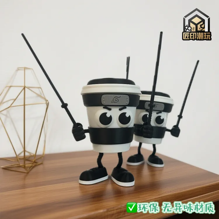 外国卡布奇诺忍者Cappuccinoassaino国外木棍人山海经怪物玩具