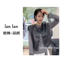 lanlan-早秋上新【两边纽扣马甲】韩版气质设计感马甲百搭时尚