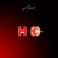 AIAX 镀K金【情人节】【红H】气质H耳环送女友老婆TSL2590
