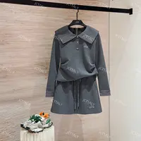 【宠粉价】休闲风时尚套装时尚卫衣女装休闲衬衫翻领TZ-556