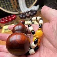 紫檀手捻葫芦（无礼盒）