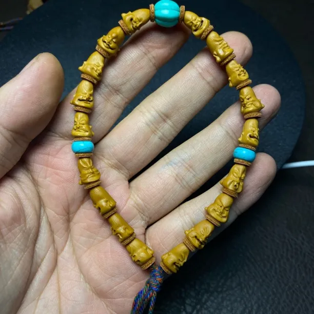 橄榄核尖，大核尖18罗汉，纯手工