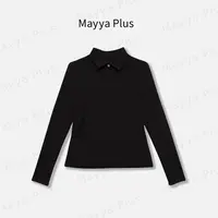 【省心穿搭】Mayya Plus麦芽定制气质显瘦流光风针织上衣32537300