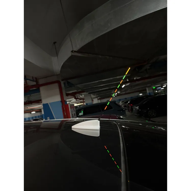 3D打印鲨鱼鳍夜光漂车顶无痕胶实心底座DIY天线