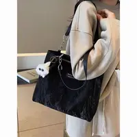 【粉丝专享】大容量包女2025时尚休闲通勤单肩包百搭洋气质感托特包