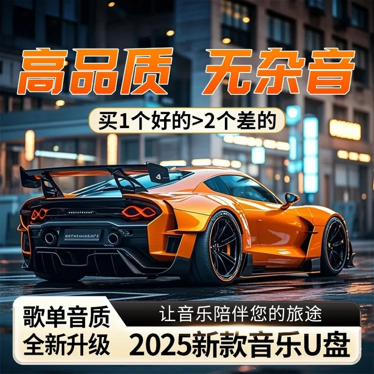 【2025新款】车载音乐U盘高品音质DJ流行经典-B01