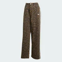 【玖伍AD】DENIM LOOSE JOGGERS经典印花牛仔宽松运动裤KA2680