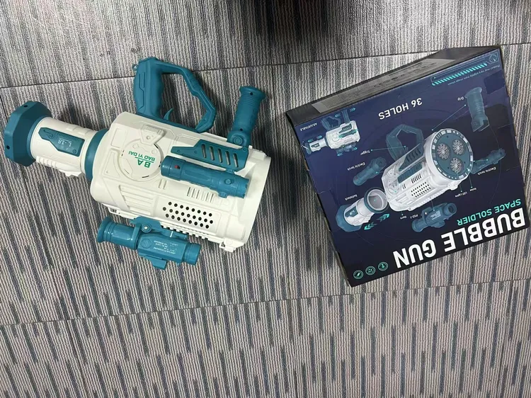 2025新款泡泡机儿童手持网红爆款加特林吹泡泡枪全电动男女孩玩具