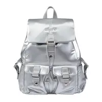 【FUFU买手店】韩国设计款银色双肩女包(A003)