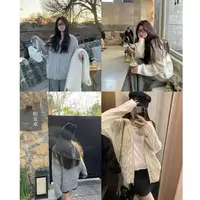 徐秋阳  降温搭档  秋季新款百搭时尚休闲显瘦显白开衫毛衣4407