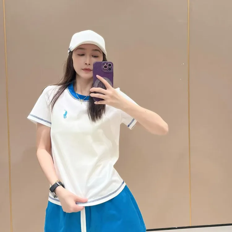 新款宽松版型创意短袖507063显瘦洋气时尚百搭休闲体恤半袖圆领