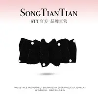 【STT】细闪植绒11cm满天星珠珠香蕉夹029-056