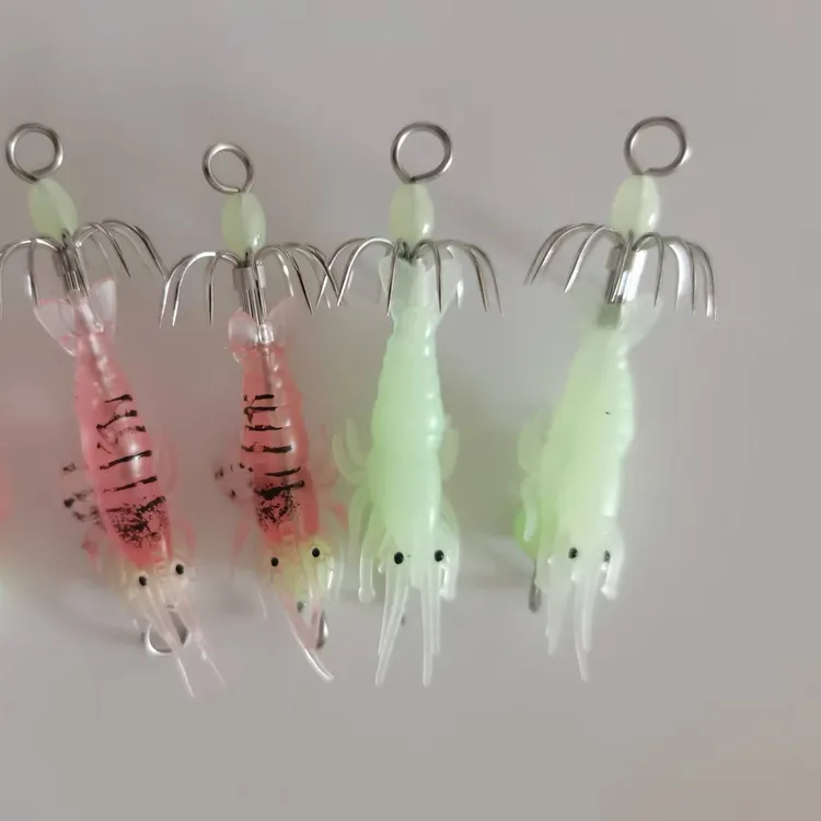 八带复钩小虾钩多钩八爪鱼钩