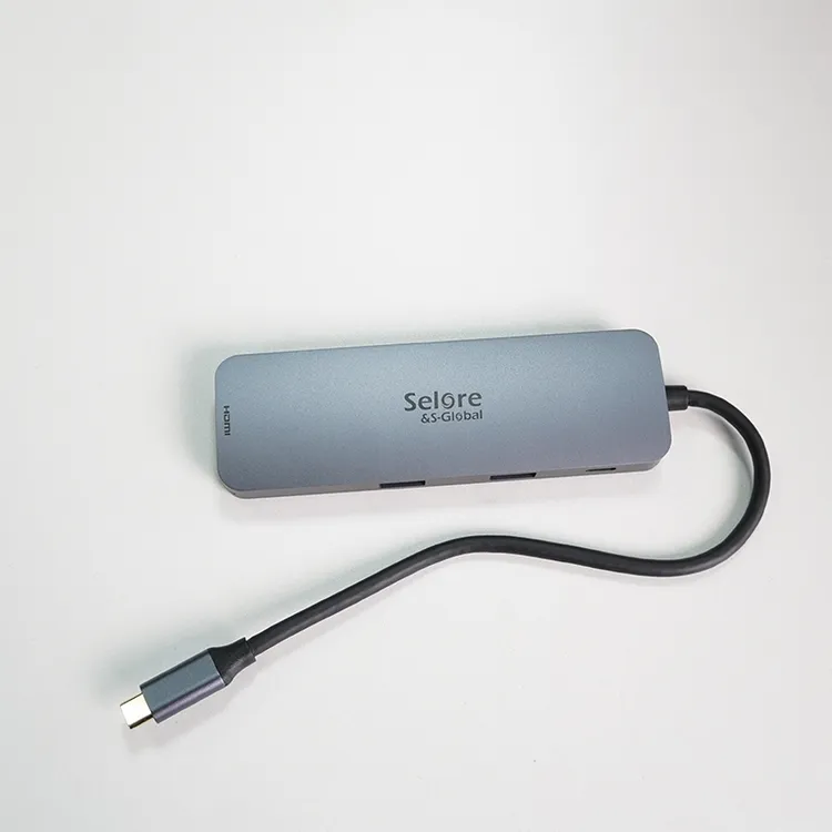 准新品  TYPEC扩展坞适用于笔记本手机HDMI转换多功能 0422 pv98