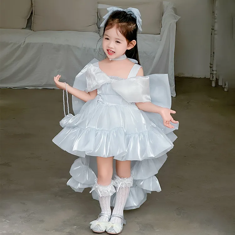 女童公主裙夏装2025新款儿童洋气礼服蓬蓬裙子女孩宝宝夏季连衣裙