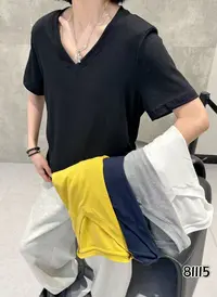 大码孕妇产前产后V领面膜t恤新款宽松垂感冰丝凉感短袖上衣81115