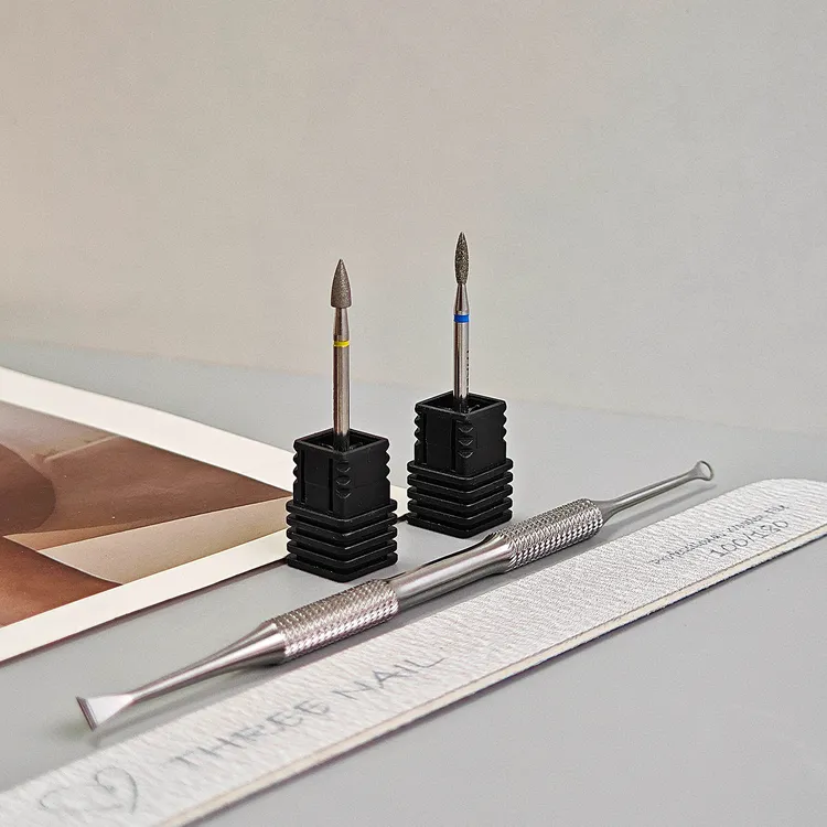 【圈圈儿专属】美甲前置处理打磨头小钢圈钢推去死皮开口袋推立面