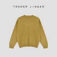Tender Jinger【心头爱】绵羊毛拉毛套头T53MII41429