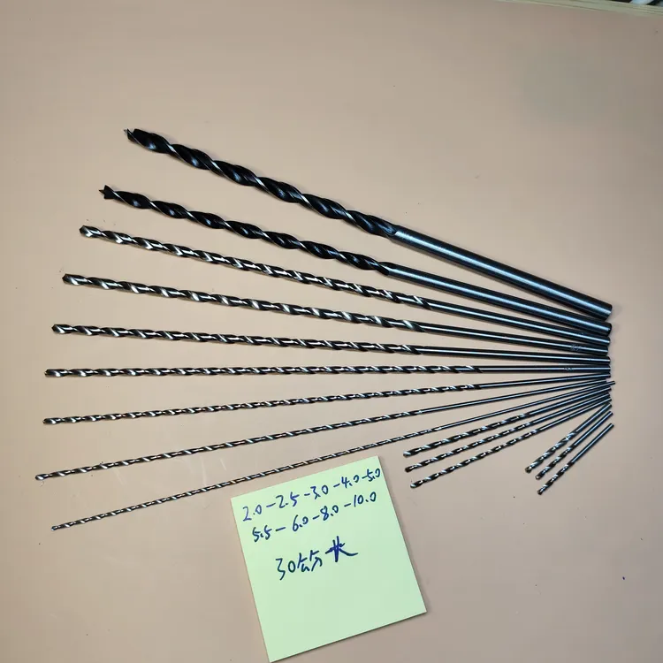 麻花钻木工专用钻头台灯制作穿线钻头300毫米加长钻头