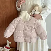 【幼羽】粉色kitty猫羽绒服