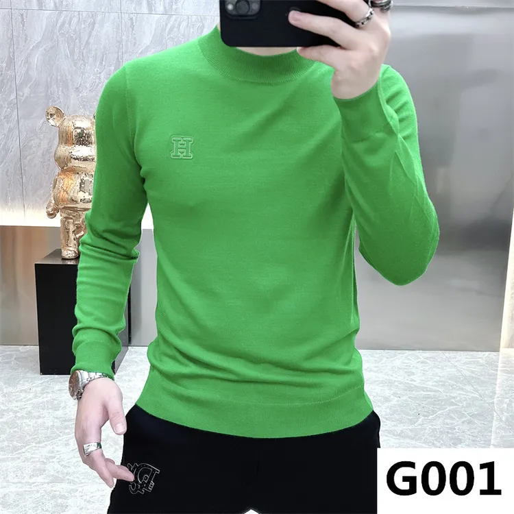 度尚-秋冬季欧货新款高品质轻奢时尚百搭长袖针织打底衫毛衣