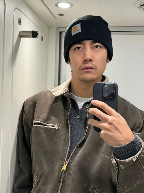 可机洗卡哈底特律夹克男款J97-毛毡内胆洗水做旧款外套秋冬情侣装