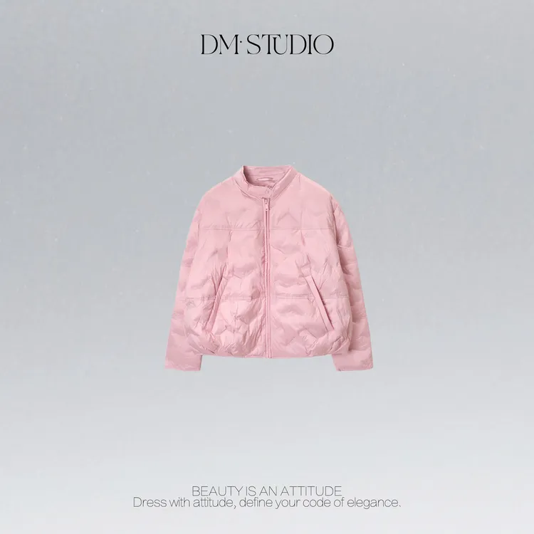 DEDM•STUDIO/冬季极简风百搭气质保暖轻羽绒服外套2510YRF/812195