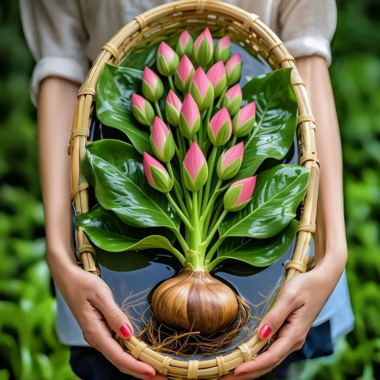 【花开爆满盆】金钻种球 室内净化空气花卉植物水培盆栽花卉yc商品图