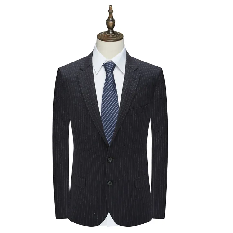 MY518美男式春秋西服 两粒扣无开衩商务西装 1100285