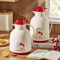 摩登主妇保温壶大容量2025新款家用玻璃内胆开水瓶暖壶宿舍热水壶