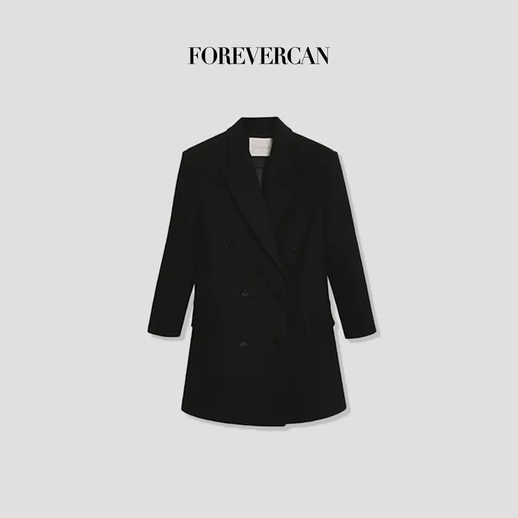 FOREVERCAN”Le Smoking" 经典圣罗朗剪裁定制级双排扣西装SC18003