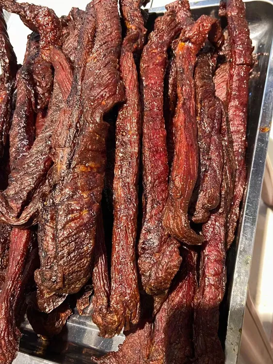 手工制作风干牛肉干 散装食品