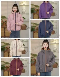 2025连帽抽绳大口袋棉服外套冬季新款休闲百搭时尚棉衣外套