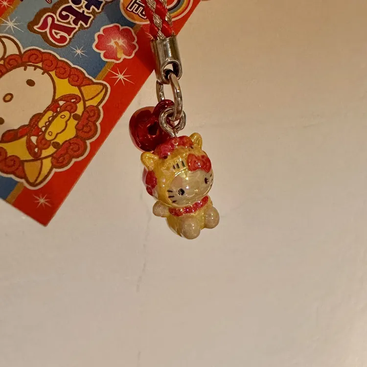 【冲绳限定】Hello Kitty 麒麟变装Kitty手机绳