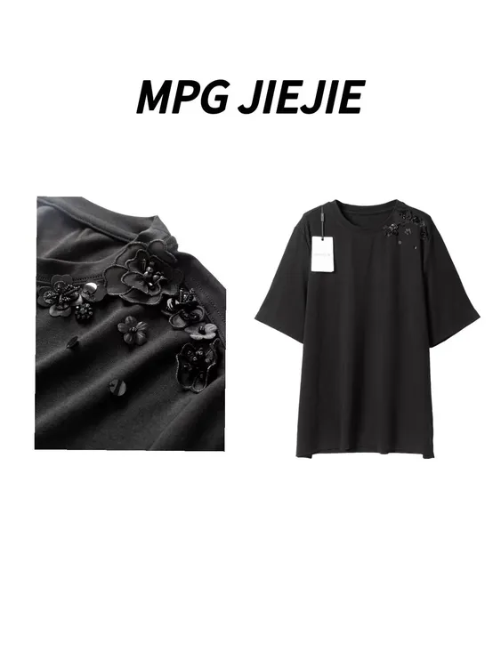 MPG JIEJIE【夏日花信】25夏季设计小花韩系T恤