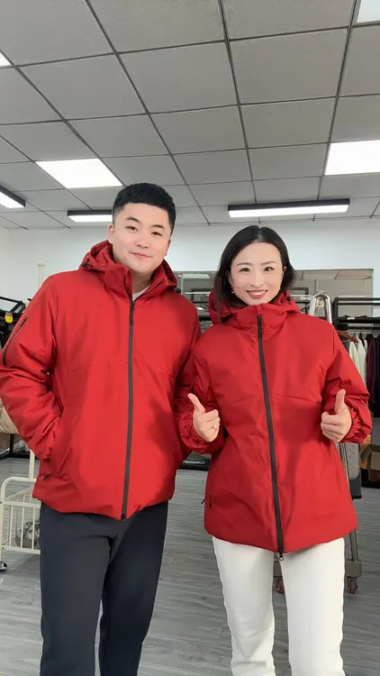 25825款石墨烯冲锋衣棉服外套加绒加厚防水情侣户外防风冬季运动