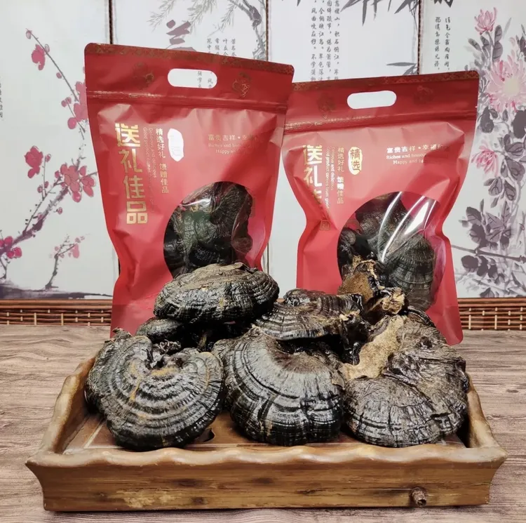 【西藏产区】正宗西藏黑灵芝 煲汤煮水 精美礼品袋
