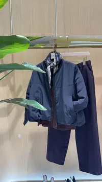 高端时尚气质百搭棉服41506